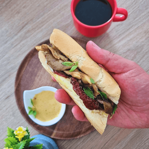Sandwich de Setas Ostras